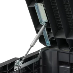 Toomax Santorini Plus Lockable Deck Storage Box Bench For Cushioned Outdoor Pool Patio Garden Furniture Or Indoor Toy Container, 145 Gal (Anthracite) 6 Toomax Santorini Plus Lockable Deck Storage Box Bench For Cushioned Outdoor Pool Patio Garden Furniture Or Indoor Toy Container, 145 Gal (Anthracite) -Sunnydaze Decor Store GUEST 79ad06cd e852 4535 8259 8bf513f9734a