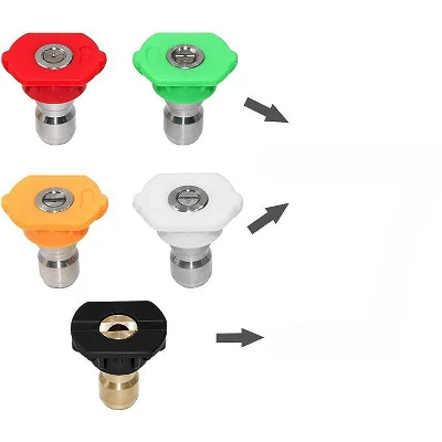 EDOU DIRECT 5,000 PSI Rotating Jet Nozzle For Pressure Washer - 1/4" Quick Connect 1 EDOU DIRECT 5,000 PSI Rotating Jet Nozzle For Pressure Washer - 1/4" Quick Connect