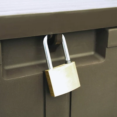 Ram Quality Products Large Outdoor Storage Deck Box Organizer Bin Waterproof Patio Furniture 3 Ram Quality Products Large Outdoor Storage Deck Box Organizer Bin Waterproof Patio Furniture - Image 3