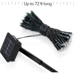 Dartwood Solar String Lights - Outdoor Decorative Solar Fairy Lights For Your House, Yard, Or Garden (4 Pack, Blue) -Sunnydaze Decor Store GUEST 7c46dd30 5839 4627 bd0f b19bc337e8bf