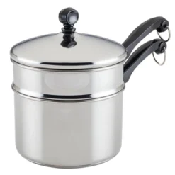 Farberware Classic Series 2qt Stainless Steel Double Boiler And Saucepan With Lid Silver 9 Farberware Classic Series 2qt Stainless Steel Double Boiler And Saucepan With Lid Silver -Sunnydaze Decor Store GUEST 7c50de99 9e94 4ff0 9bac a7f6121c2d92