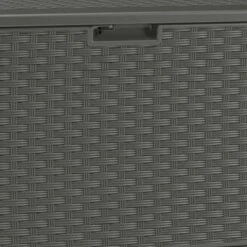 Suncast BMDB12000ST 134-Gallon Extra Large All-Weather UV-Resistant Wicker Pattern Deck Box With Lockable Lid For Garden, Garage, Or Patio, Stoney 6 Suncast BMDB12000ST 134-Gallon Extra Large All-Weather UV-Resistant Wicker Pattern Deck Box With Lockable Lid For Garden, Garage, Or Patio, Stoney -Sunnydaze Decor Store GUEST 7c9ddebf be4f 4480 8f42 5d412c3c7130