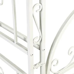 Evergreen Montebello Iron Garden Arbor, White- 53 X 84 X 23 Inches Fade And Weather Resistant Outdoor Decor 10 Evergreen Montebello Iron Garden Arbor, White- 53 X 84 X 23 Inches Fade And Weather Resistant Outdoor Decor -Sunnydaze Decor Store GUEST 7cb41b65 b711 4799 9cd5 90afb46075cb