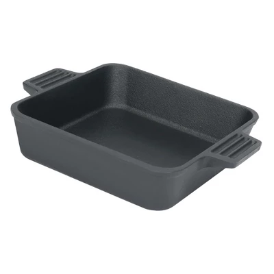 Bayou Classic 7472 8" X 8" X 2" Square Pre-Seasoned Cast Iron Cake Baking Pan, Oven And Broiler Compatible Casserole Bakeware Dish, Black 1 Bayou Classic 7472 8" X 8" X 2" Square Pre-Seasoned Cast Iron Cake Baking Pan, Oven And Broiler Compatible Casserole Bakeware Dish, Black