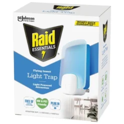 Raid Essentials Flying Insect Light Trap Starter Kit - 1 Device + 1 Refill -Sunnydaze Decor Store GUEST 7d04e4e5 7032 416c 8a19 60d801172e0a