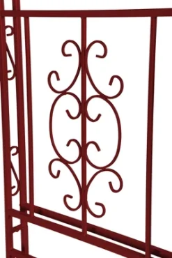 Evergreen Montebello Iron Garden Arbor, Americana Red- 53 X 84 X 23 Inches Fade And Weather Resistant Outdoor Decor 10 Evergreen Montebello Iron Garden Arbor, Americana Red- 53 X 84 X 23 Inches Fade And Weather Resistant Outdoor Decor -Sunnydaze Decor Store GUEST 7d42fb3f 8645 442d 949e b1cb44f228f3