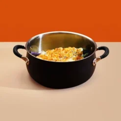 Meyer Accent Series 5qt Stainless Steel Induction Dutch Oven Matte Black