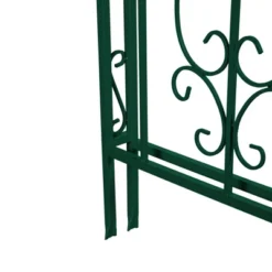Evergreen Montebello Iron Garden Arbor, Forest Green- 53 X 84 X 23 Inches Fade And Weather Resistant Outdoor Decor 11 Evergreen Montebello Iron Garden Arbor, Forest Green- 53 X 84 X 23 Inches Fade And Weather Resistant Outdoor Decor -Sunnydaze Decor Store GUEST 7e0e1c24 a51b 4f5d 98f8 346d215d5b44