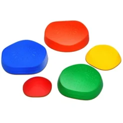 Costway 5pcs Kids Balance Stepping Stones Indoor & Outdoor Coordination & Balance Toy -Sunnydaze Decor Store GUEST 7eba9143 b846 454f a239 c32bdd8ae567