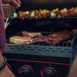 Megamaster 5-Burner Gas Grill With Stainless Steel Tong 720-0982TG -Sunnydaze Decor Store GUEST 80b9f16d fdad 4d55 a264 5cf430e8698c