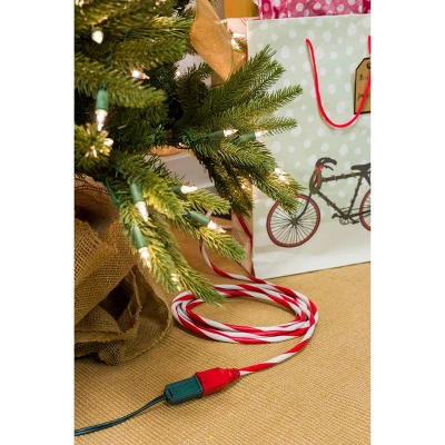 Philips 25' 1-Outlet Grounded Extension Cord Outdoor Candy Cane 5 Philips 25' 1-Outlet Grounded Extension Cord Outdoor Candy Cane - Image 5