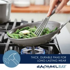 Rachael Ray Cook + Create Aluminum Nonstick Frying Pan 10" Gray 19 Rachael Ray Cook + Create Aluminum Nonstick Frying Pan 10" Gray -Sunnydaze Decor Store GUEST 81579d92 ef1d 4809 9c6c e7f4dbd5efec