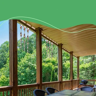 BIRD BLINDER 15" Large Coloured Reflective Bird Repellent, Silver Set Of 4 2 BIRD BLINDER 15" Large Coloured Reflective Bird Repellent, Silver Set Of 4 - Image 2