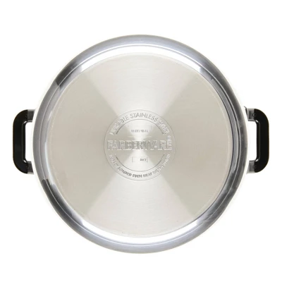 Farberware Classic Stainless Steel 11-Quart Covered Stockpot 5 Farberware Classic Stainless Steel 11-Quart Covered Stockpot - Image 5