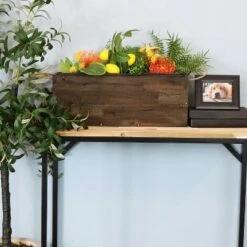 Sunnydaze Decor Sunnydaze Rectangle Decorative Indoor/Outdoor Flower And Succulent Planter Box With Handles - 20.75" W X 8.25" D X 7.75" H - Acacia Wood 12 Sunnydaze Decor Sunnydaze Rectangle Decorative Indoor/Outdoor Flower And Succulent Planter Box With Handles - 20.75" W X 8.25" D X 7.75" H - Acacia Wood -Sunnydaze Decor Store GUEST 8560702e 38c4 40bc bf50 f5553cbc3e17