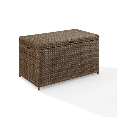 Bradenton Outdoor Wicker Storage Bin - Crosley 5 Bradenton Outdoor Wicker Storage Bin - Crosley - Image 5