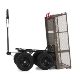 Gorilla Cart GORMP-12 5 Cubic Feet 1200 Pound Capacity Heavy Duty Durable Steel Multi Use Quick Dump Wagon Utility Cart W/ 2 In 1 Towing Handle, Gray 7 Gorilla Cart GORMP-12 5 Cubic Feet 1200 Pound Capacity Heavy Duty Durable Steel Multi Use Quick Dump Wagon Utility Cart W/ 2 In 1 Towing Handle, Gray -Sunnydaze Decor Store GUEST 87e65bce 289e 4f1e 86b7 ea04a90ddabe