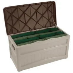Suncast 73 Gallon Outdoor Patio Resin Deck Storage Box W/ Wheels, Taupe (2 Pack) 7 Suncast 73 Gallon Outdoor Patio Resin Deck Storage Box W/ Wheels, Taupe (2 Pack) -Sunnydaze Decor Store GUEST 8922e8d9 1239 42ef 8d1f 283c1b06f15b