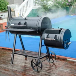 Captiva Designs E02GR016 16" Offset Charcoal Smoke - Black 24 Captiva Designs E02GR016 16" Offset Charcoal Smoke - Black -Sunnydaze Decor Store GUEST 8c9f5c0b 307b 4ec2 ad79 1a7c29a68c37