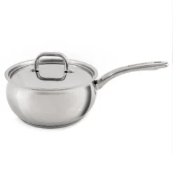 BergHOFF Belly Shape 18/10 Stainless Steel Sauce Pan With Stainless Steel Lid 10 BergHOFF Belly Shape 18/10 Stainless Steel Sauce Pan With Stainless Steel Lid -Sunnydaze Decor Store GUEST 8de94191 0593 4621 89b0 238eeb106a51