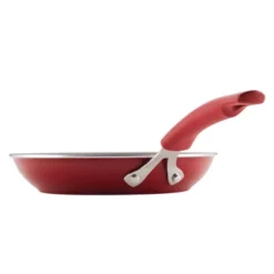 Rachael Ray Cook + Create Aluminum Nonstick Frying Pan 10" Red 17 Rachael Ray Cook + Create Aluminum Nonstick Frying Pan 10" Red -Sunnydaze Decor Store GUEST 8e0144ef e876 4c7a b58f 097066378660