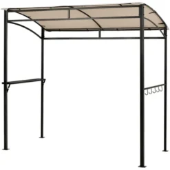 Costway 7'x4.5' Grill Gazebo Outdoor Patio Garden BBQ Canopy Shelter Storage Hook 20 Costway 7'x4.5' Grill Gazebo Outdoor Patio Garden BBQ Canopy Shelter Storage Hook -Sunnydaze Decor Store GUEST 8f723d07 358c 4042 a675 feac4c8a0cf2