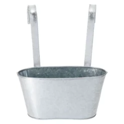 Juvale 2 Pack Galvanized Metal Hanging Bucket Planter Flower Pots For Railing, Fence, Balcony, Wall Decor, And Garden, 5 X 4.5 X 10 In 11 Juvale 2 Pack Galvanized Metal Hanging Bucket Planter Flower Pots For Railing, Fence, Balcony, Wall Decor, And Garden, 5 X 4.5 X 10 In -Sunnydaze Decor Store GUEST 90d6d844 a528 4f2a 8b51 159d5294eb28