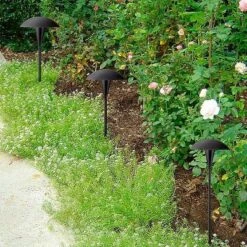 John Timberland Grant 18" High Black LED Mushroom Path Lights Set Of 2 11 John Timberland Grant 18" High Black LED Mushroom Path Lights Set Of 2 -Sunnydaze Decor Store GUEST 90e9812a 7963 48d1 958f 29be1ed9ed8c