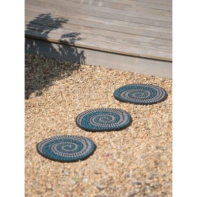 Gardener's Supply Company Flagstone Recycled Rubber Stepping Stone For Garden Walkway | Outdoor Patio Décor & Lawn Pathway Landscaping Stepping Blocks 1 Gardener's Supply Company Flagstone Recycled Rubber Stepping Stone For Garden Walkway | Outdoor Patio Décor & Lawn Pathway Landscaping Stepping Blocks