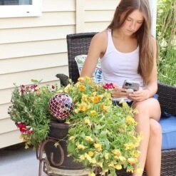 Sunnydaze Decor Sunnydaze Glass Mosaic Watering Globe For Plants And Flowers 15 Sunnydaze Decor Sunnydaze Glass Mosaic Watering Globe For Plants And Flowers -Sunnydaze Decor Store GUEST 91e458c3 fcc6 4bce 8c4e 11a7fbd8d555