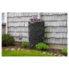 Impressions Palm 65 Gallon Rain Saver - Dark Granite - Good Ideas