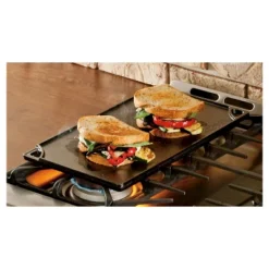 Lodge 16.75" X 9.5" Cast Iron Reversible Griddle