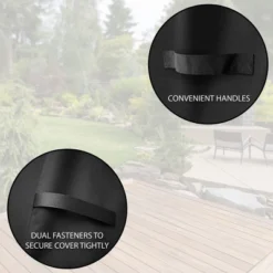 Pure Grill 30-inch Smoker BBQ Grill Cover For Electric Vertical Smokers, Universal Fit Cover 19" X 17" X 30" -Sunnydaze Decor Store GUEST 956a4047 5f05 4729 ba3c 97599f595c57