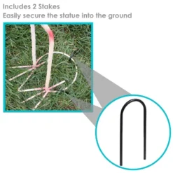 Sunnydaze Decor Sunnydaze Metal Pink Flamingo Outdoor Garden Statue With Flowerpot - 36" -Sunnydaze Decor Store GUEST 956fa88f fd13 423c aac5 1cd772ea2f71