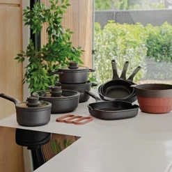 BergHOFF Stone Non-stick Wok Pan, Gray -Sunnydaze Decor Store GUEST 9676c091 9a25 4be1 b74c 42c3c08c0587