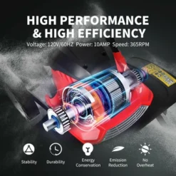 Costway 14-Inch 10 Amp Corded Electric Tiller And Cultivator 9'' Tilling Depth Red -Sunnydaze Decor Store GUEST 9763d19b d772 4642 8537 68eed1a5d0c6