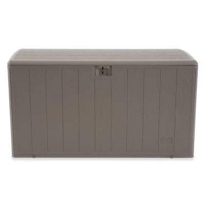 Plastic Development Group Weather-Resistant Resin Outdoor Storage Patio Deck Box With Soft-Close Lid 2 Plastic Development Group Weather-Resistant Resin Outdoor Storage Patio Deck Box With Soft-Close Lid - Image 2