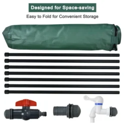 Costway 100 Gallon Portable Rain Barrel Water Collector Collapsible Tank W/Spigot Filter 16 Costway 100 Gallon Portable Rain Barrel Water Collector Collapsible Tank W/Spigot Filter -Sunnydaze Decor Store GUEST 97e77cca 8b79 4bc0 8e11 274d305d3635