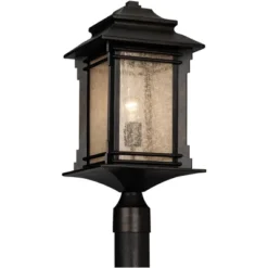 Franklin Iron Works Hickory Point Rustic Farmhouse Outdoor Post Lights Set Of 2 Walnut Bronze 21 1/2" Frosted Cream Glass For Exterior Barn Deck House 7 Franklin Iron Works Hickory Point Rustic Farmhouse Outdoor Post Lights Set Of 2 Walnut Bronze 21 1/2" Frosted Cream Glass For Exterior Barn Deck House -Sunnydaze Decor Store GUEST 989787b5 21c0 4a74 a8b5 17eb83bea5f9