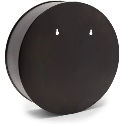 Farmlyn Creek Black Metal Circle Wall Hanging Planter For Home Indoor Decor, 12 Inch Dia. 3 Farmlyn Creek Black Metal Circle Wall Hanging Planter For Home Indoor Decor, 12 Inch Dia. - Image 3