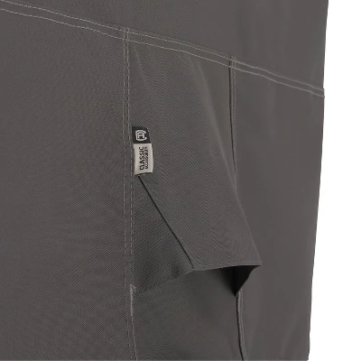 Classic Accessories Ravenna Water-Resistant BBQ Grill Cover For Island With Left And Right Grill Head, Dark Taupe 2 Classic Accessories Ravenna Water-Resistant BBQ Grill Cover For Island With Left And Right Grill Head, Dark Taupe - Image 2