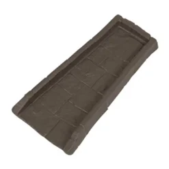 Suncast Decorative Home Splash Rain Gutter Drain Block Heavy-Duty Replacement Guard To Prevent Soil Erosion And Rain Washouts, Java (3 Pack)
