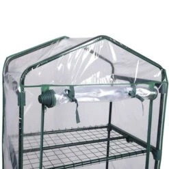Costway Portable Mini Walk In Outdoor 4 Shelves Greenhouse -Sunnydaze Decor Store GUEST 9d24db09 7d6b 422d b35c 399c7039a1ff