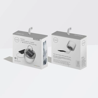 Luci Pro Series Lux Solar LED Outdoor Lantern White 3 Luci Pro Series Lux Solar LED Outdoor Lantern White - Image 3