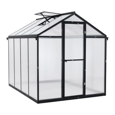 AOODOR Walk-in Greenhouse Polycarbonate Panel Hobby GreenhousesGarden 7 AOODOR Walk-in Greenhouse Polycarbonate Panel Hobby GreenhousesGarden - Image 7