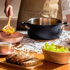 Meyer Accent Series 5qt Stainless Steel Induction Dutch Oven Matte Black -Sunnydaze Decor Store GUEST 9fc3e53a 8f77 4eaf 821d 54eec3aacae4