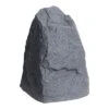 Algreen Receptacle Multipurpose Rock Cover Decoration Weatherproof Outdoor Garden Accent, 16 X 18 X 21.5 Inch, Dark Granite (4 Pack)
