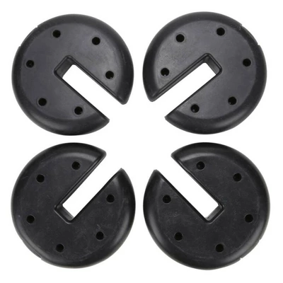 Z-Shade 10 X 10 Ft Horizon Angled Leg Instant Shade Canopy Shelter, Blue & Durable Plastic Circular 5 Pound Canopy Tent Leg Weight Plates, Set Of 4 3 Z-Shade 10 X 10 Ft Horizon Angled Leg Instant Shade Canopy Shelter, Blue & Durable Plastic Circular 5 Pound Canopy Tent Leg Weight Plates, Set Of 4 - Image 3