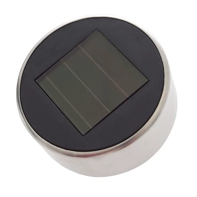 Nature Spring Solar Mosaic Battery-Operated Stainless Steel LED Light For Outdoor Landscapes, Patios, And Pathways - Gray 2 Nature Spring Solar Mosaic Battery-Operated Stainless Steel LED Light For Outdoor Landscapes, Patios, And Pathways - Gray - Image 2