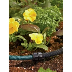 Snip-n-Drip Soaker Hose System, Drip Irrigation With Fittings 1/2 Inch By 50-Feet Includes Quick Connect - GARDENER'S SUPPLY CO.